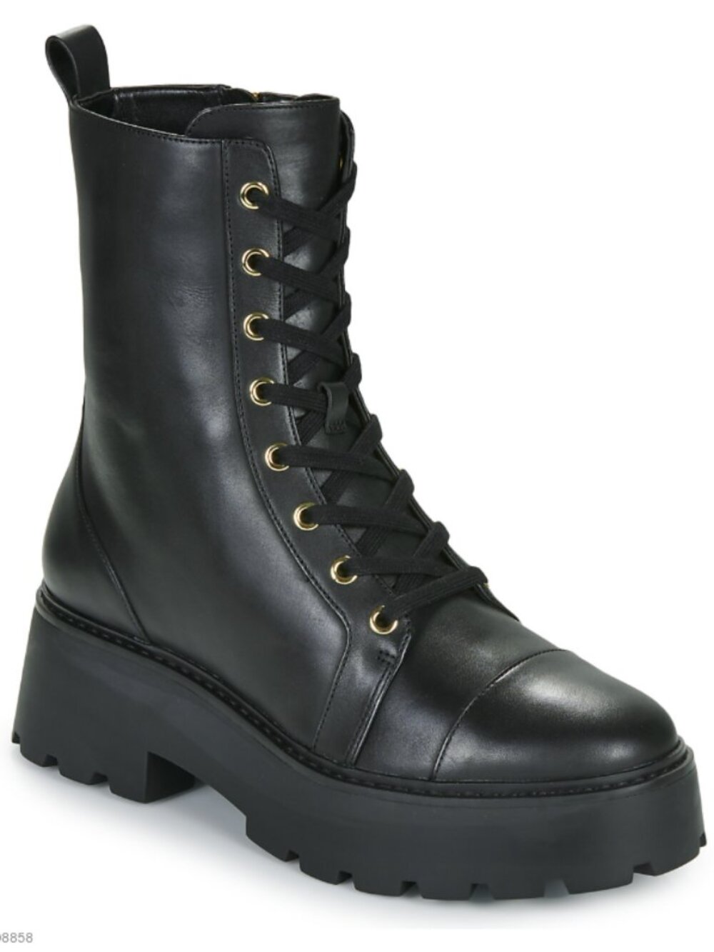 MIchael Kors BLAKE Lace Up/Zipper Boots Size 9.5M